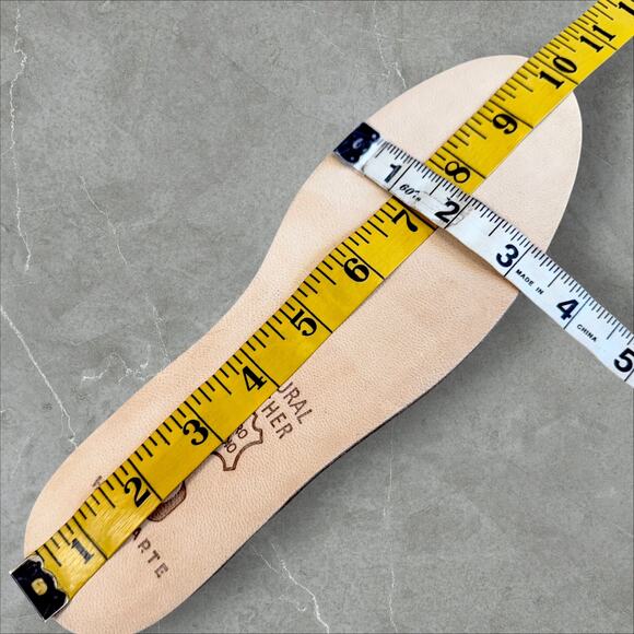 HANDARTE Leather Full Length Dress Shoe Insoles Pair Unisex EU40 US W8.5 / M7 - Picture 6 of 6